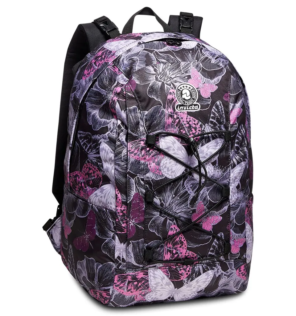 invicta-zaino-reversibile-twist-rosa-e-nero-27-lt-2-in-1 image 1