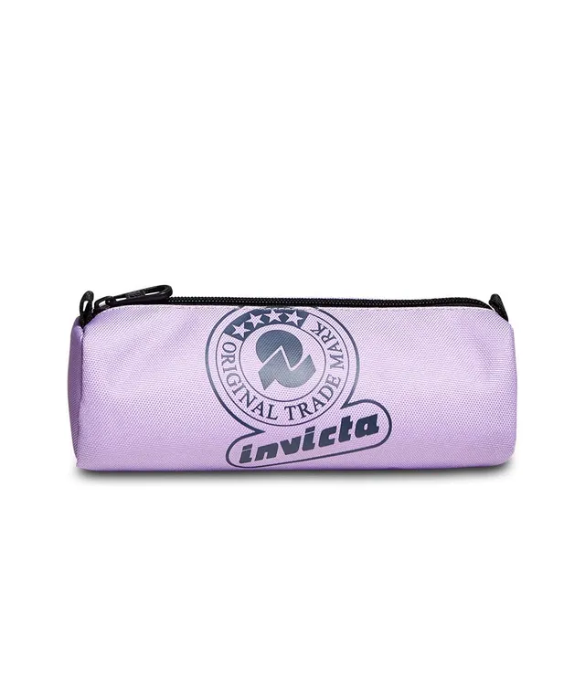 invicta-logo-astuccio-scuola-mono-scomparto-viola-21-5x7x6-cm image 1