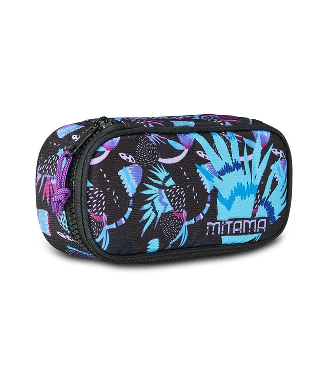 mitama-purple-bloom-portapenne-ovale-scuola-con-contenuto image 1