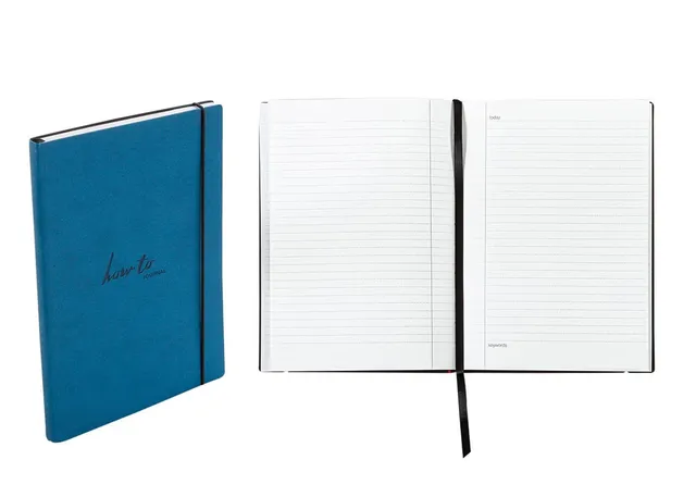 nava-design-flexy-journal-elite-quaderno-a5-petrolio-21x15-cm-160-pagine-righe image 1