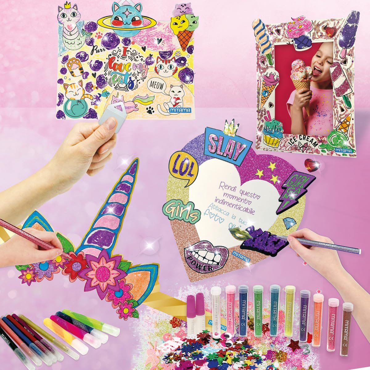 mitama-creangolo-glittermania-kit-creativo image 3