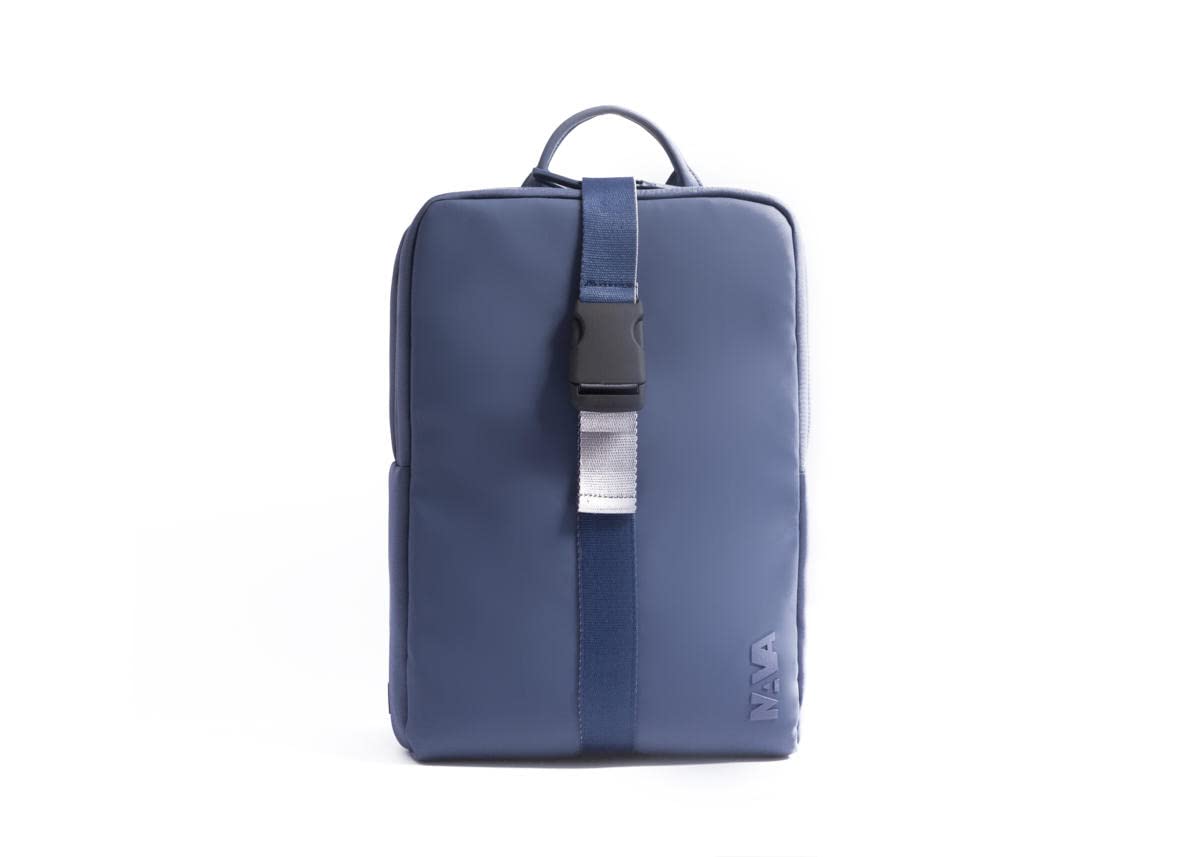 nava-design-flat-zaino-organizzato-small-blu-grigio-porta-pc-39-x-28-x-12-cm image 1