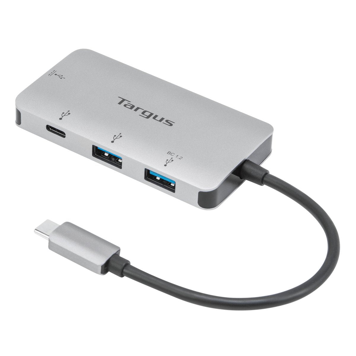 targus-hub-multi-porta-usb-c-con-2x-usb-a-e-2x-usb-c-100w-pd-argento image 3