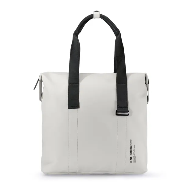 nava-design-combo-tote-bag-shopper-waterproof-con-busta-rimovibile-bianca image 1