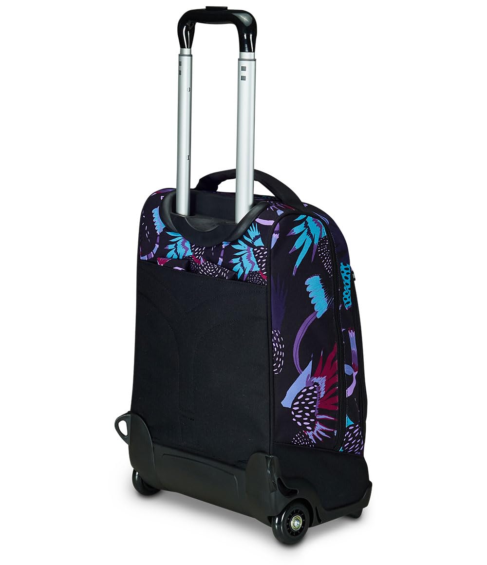 mitama-trolley-dr-purple-bloom-zaino-trolley-scuola-elementare-nero-e-viola image 6