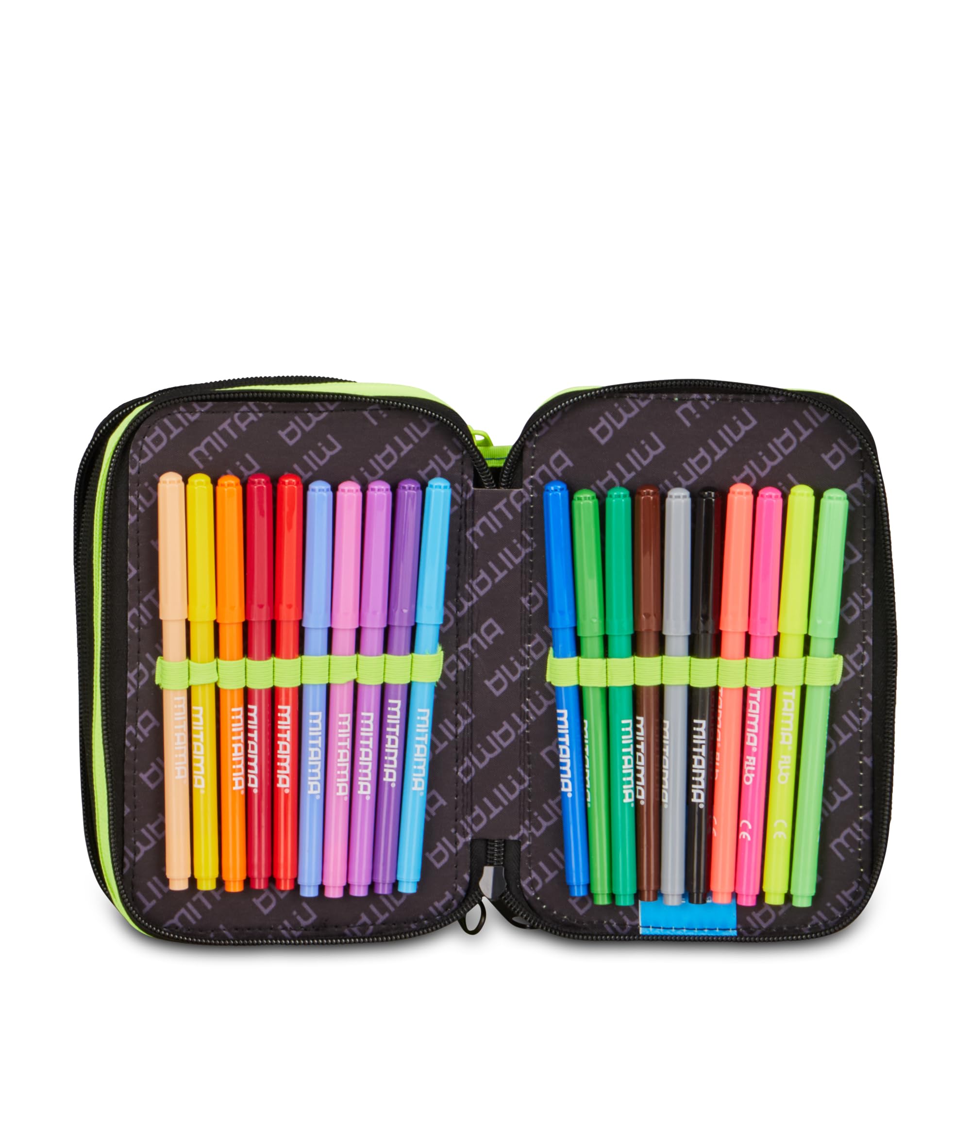 mitama-yellowdrops-astuccio-super-triplo-50-pezzi-con-spinny-pen-3-scomparti image 4