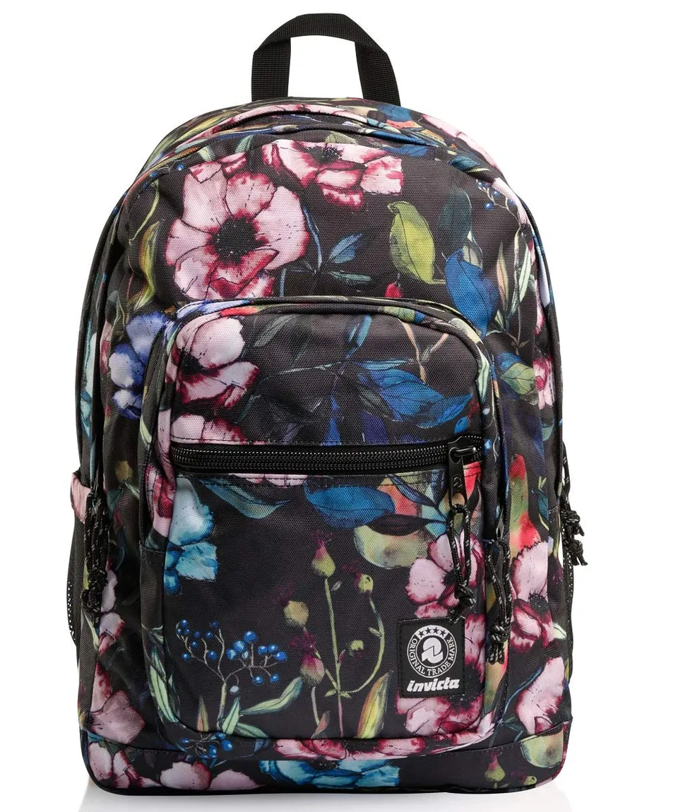 invicta-jelek-zaino-scuola-38l-nero-fiori image 1