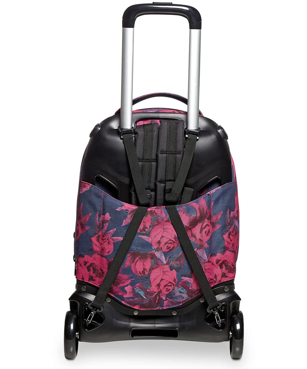 invicta-trolley-tech-roses-3-in-1-trolley-scuola-con-zaino-sganciabile image 4