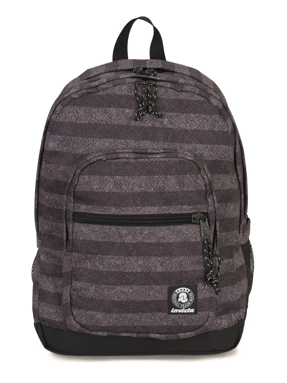 invicta-jelek-zaino-scuola-38-lt-righe-grigio-con-vano-pc image 1