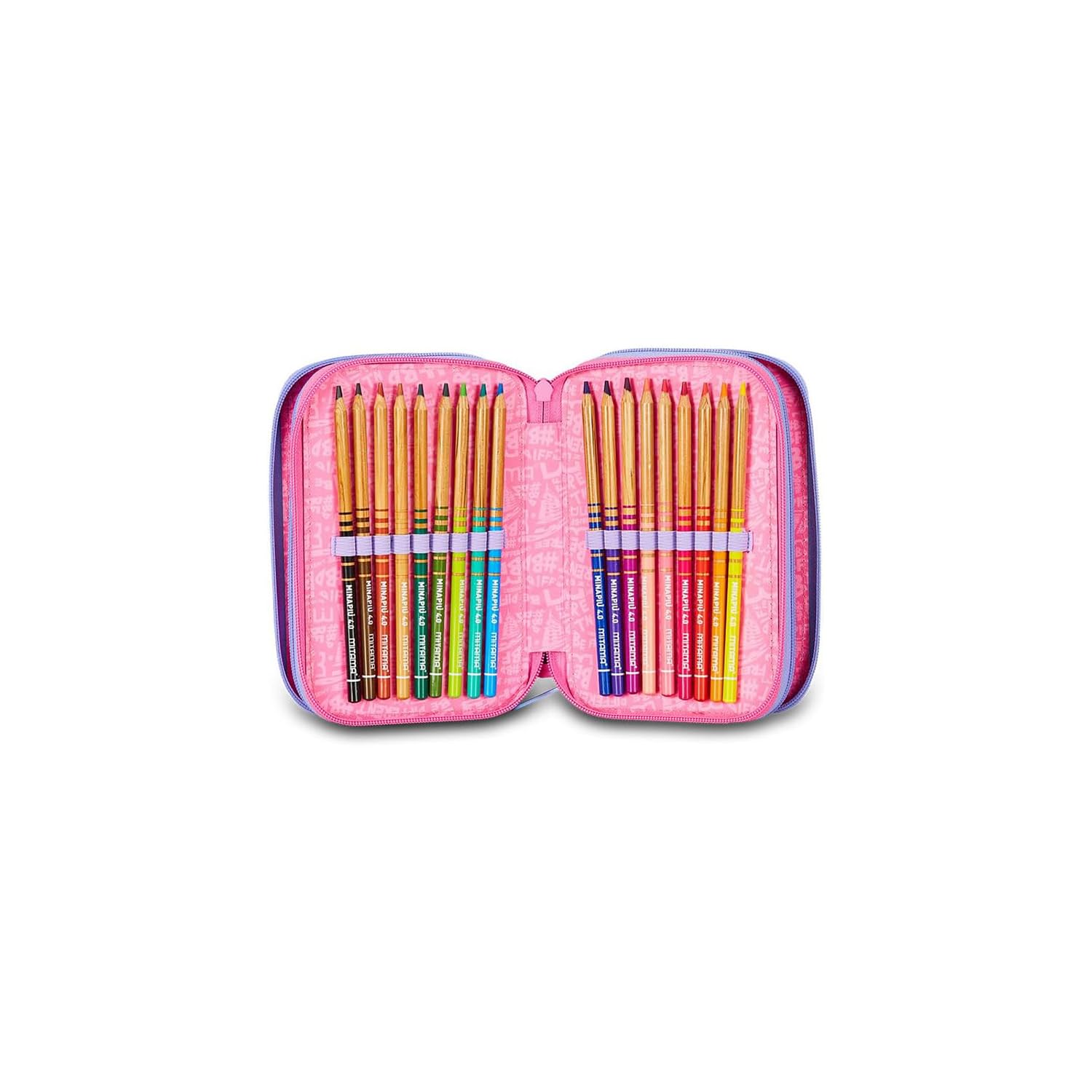 mitama-triplo-tie-music-astuccio-scuola-3-scomparti-47-pz image 4