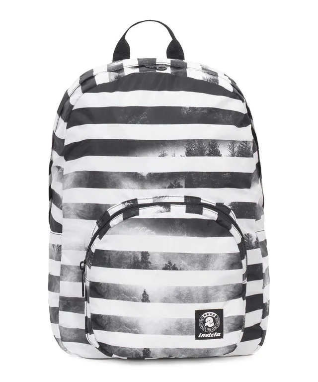 invicta-packable-smart-zaino-ripiegabile-20-lt-bianco-e-nero image 1