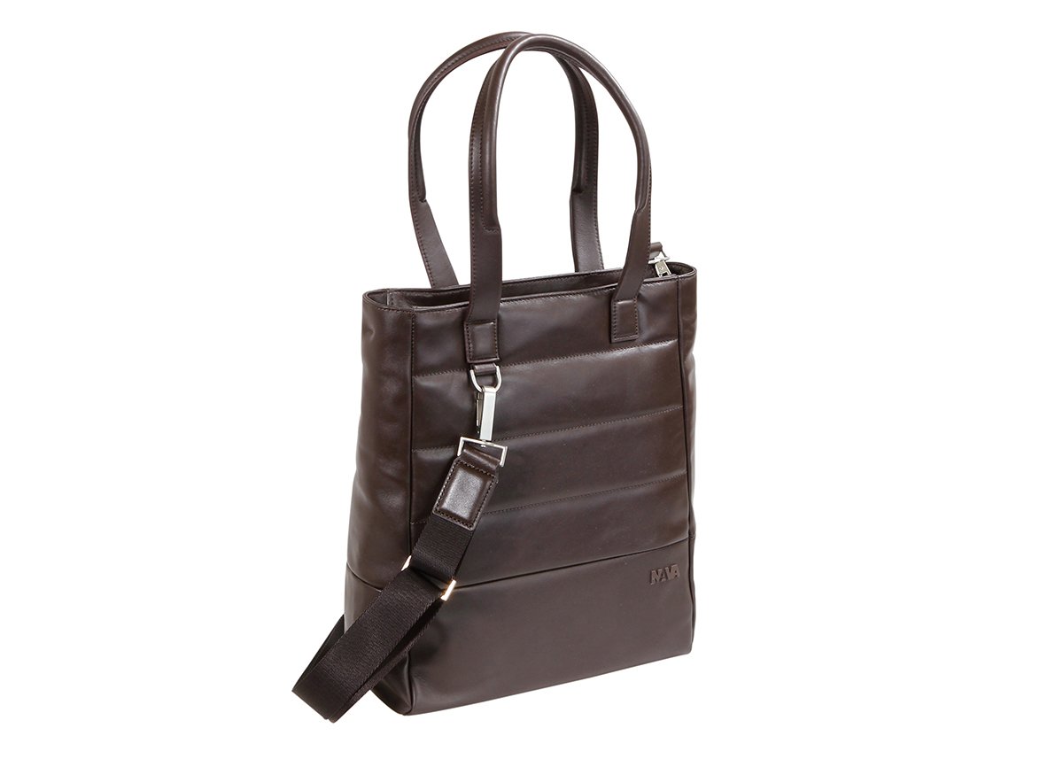 nava-design-passenger-leather-borsa-shopping-organizzata-marrone-38-x-30-x-13-cm image 1