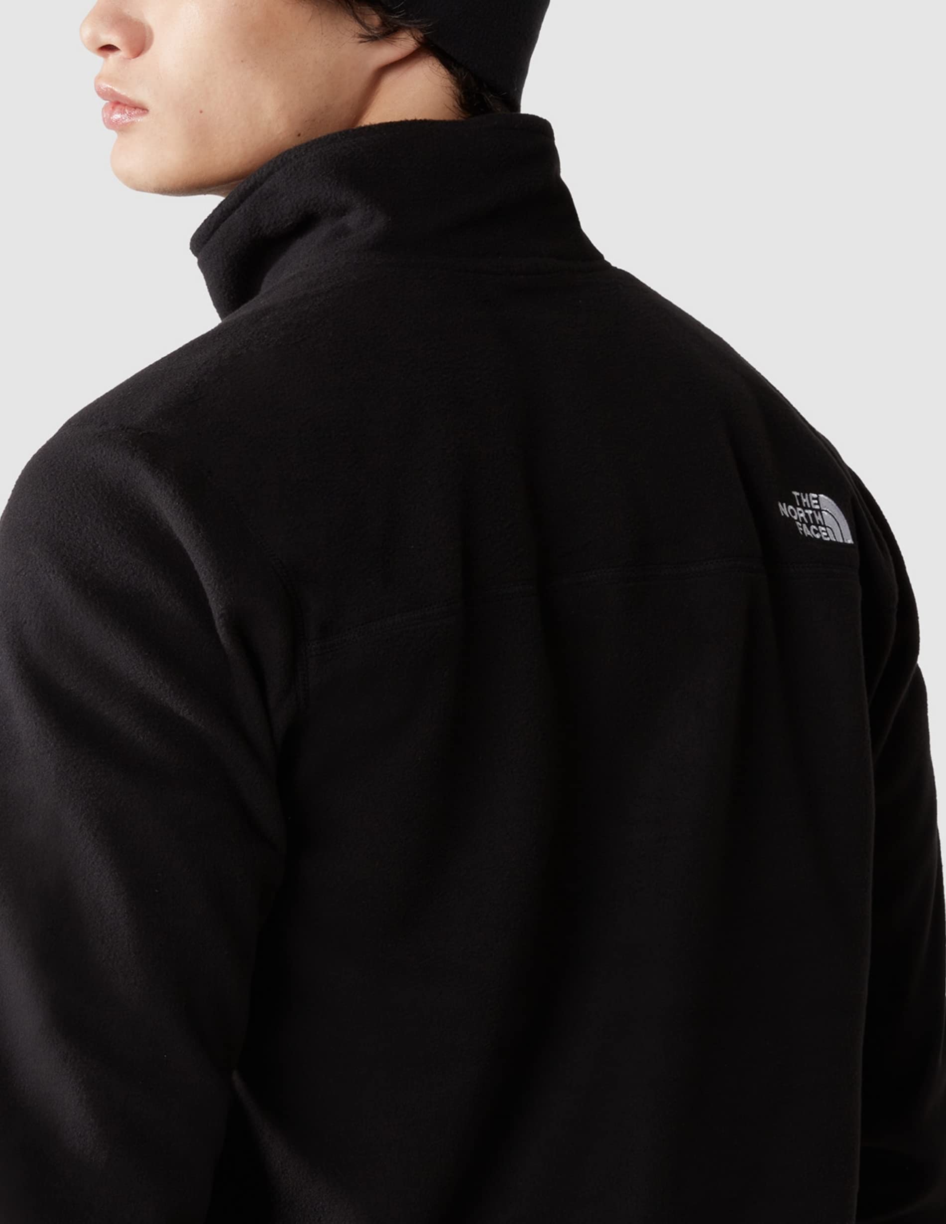 the-north-face-resolve-giacca-pile-con-zip-a-un-quarto-da-uomo image 5
