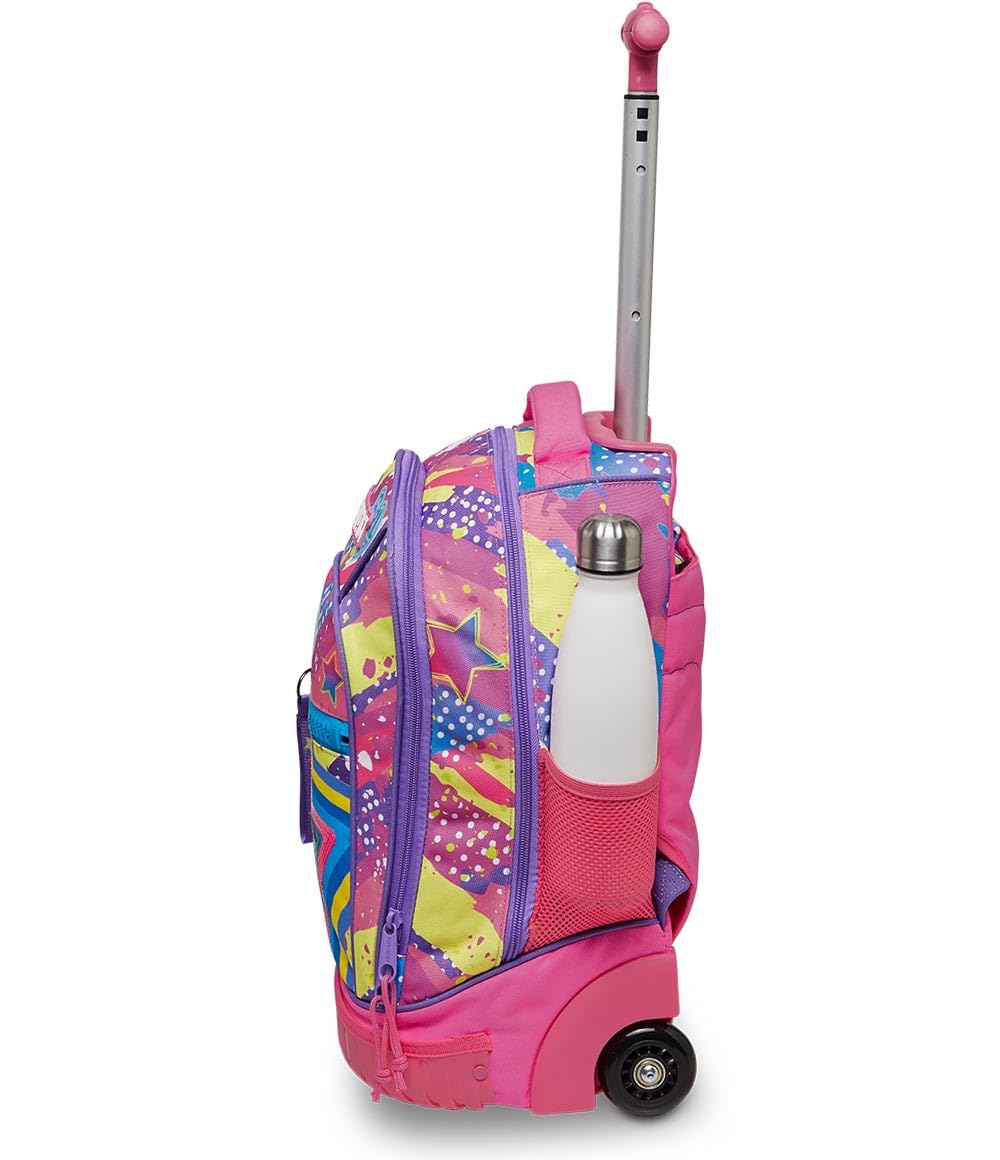 mitama-trolley-run-star-e-fun-viola-33-l-con-spallacci-a-scomparsa image 7