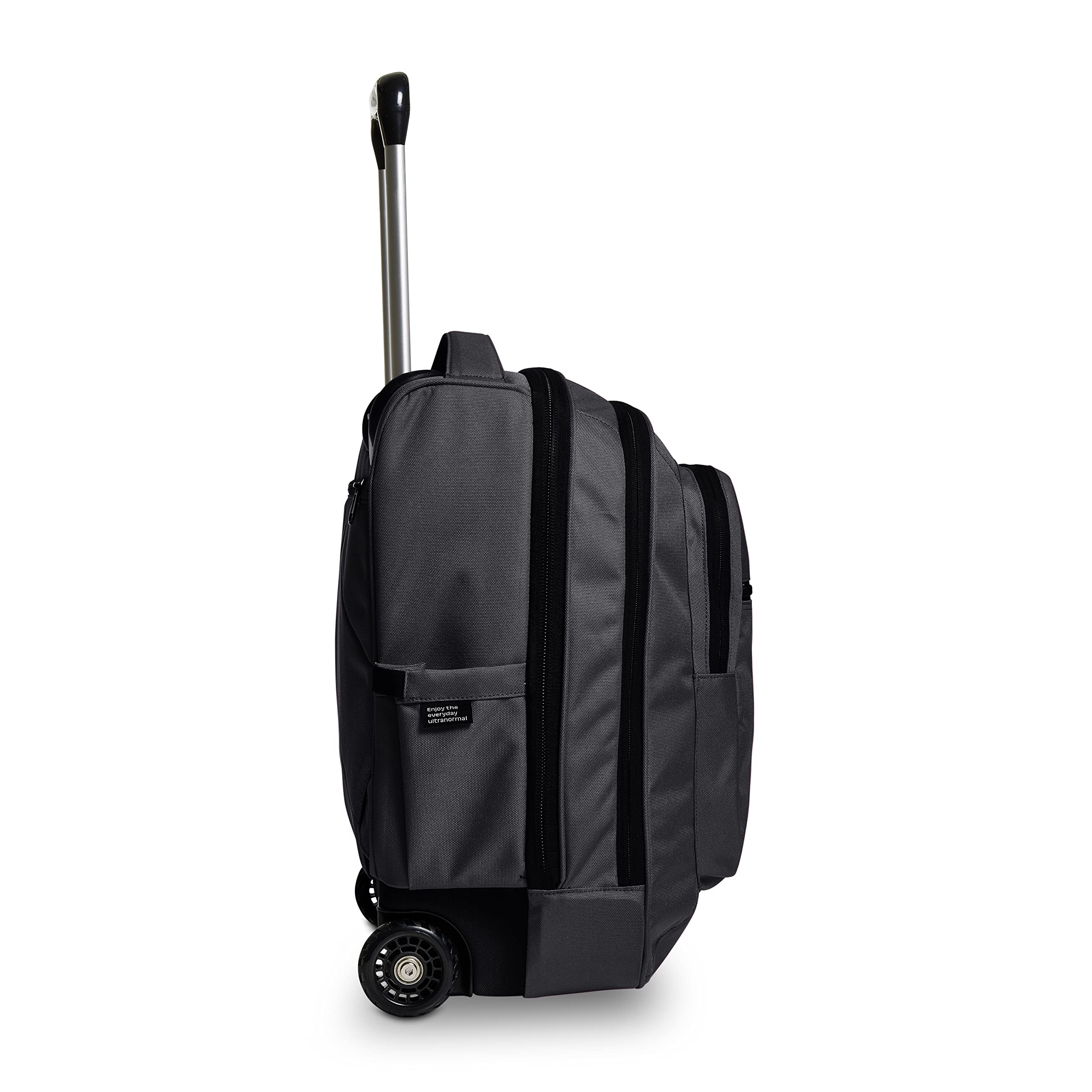 invicta-trolley-scuola-bump-plain-nero-new-way-2-in-1-42-lt image 3