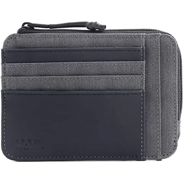 nava-design-twin-porta-carte-8-slot-con-zip-e-rfid-antracite image 1