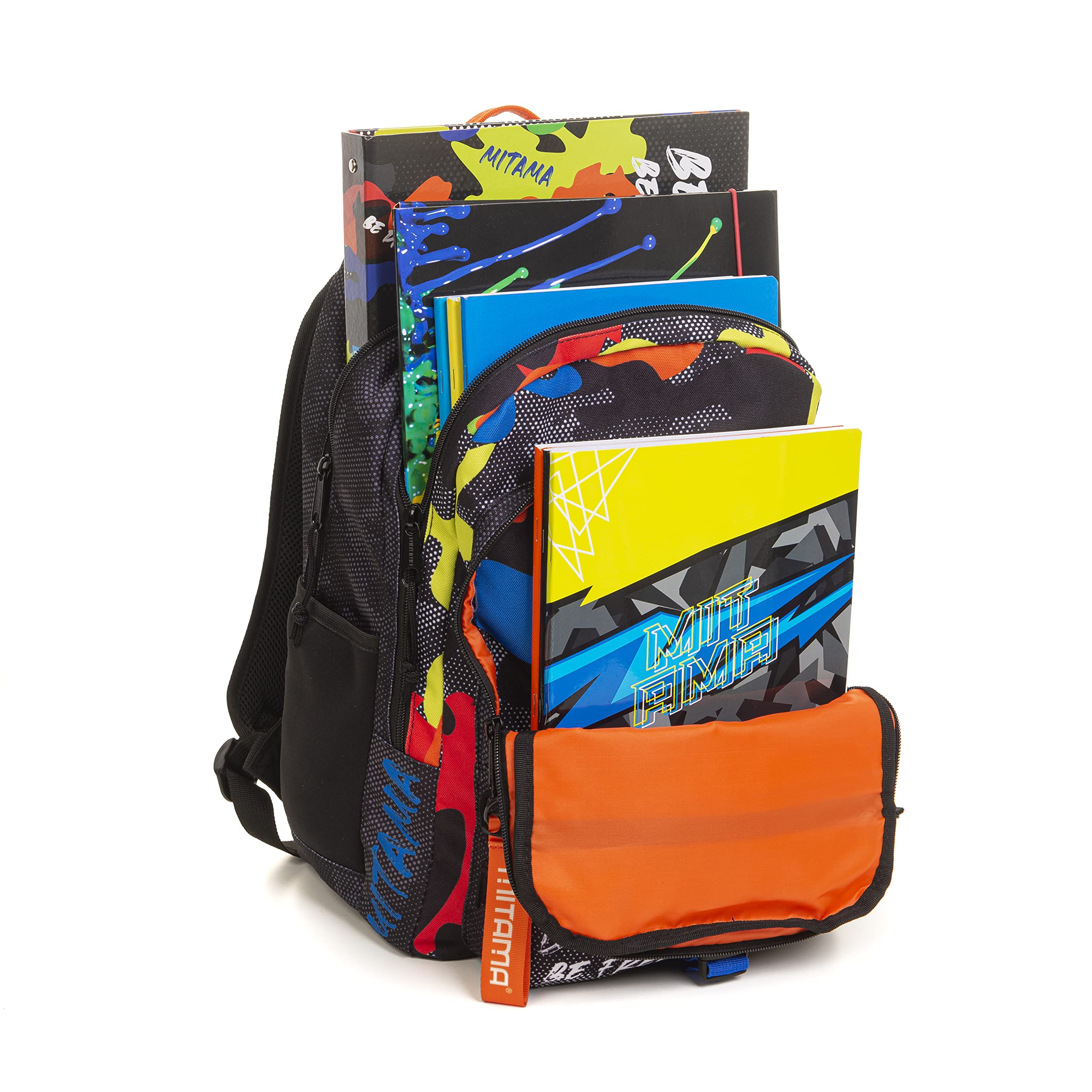 mitama-new-plus-colorcamu-zaino-scuola-28-l-ergonomico-impermeabile image 4