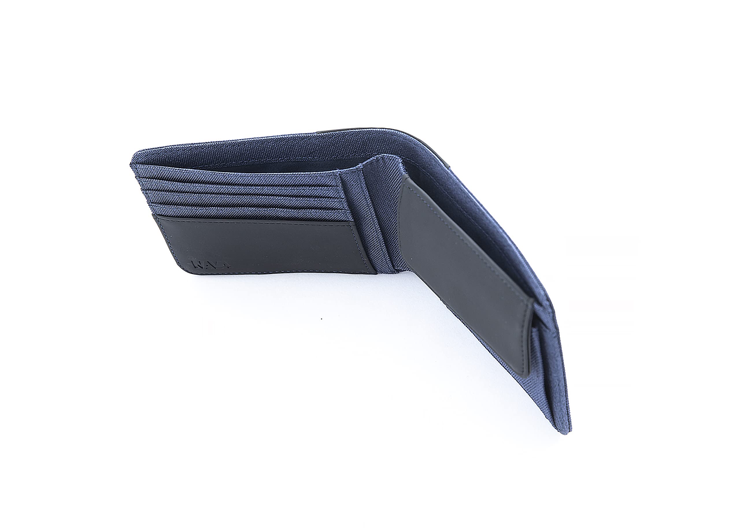 nava-design-twin-portafoglio-uomo-rfid-blu-4-carte-10x12-cm image 5