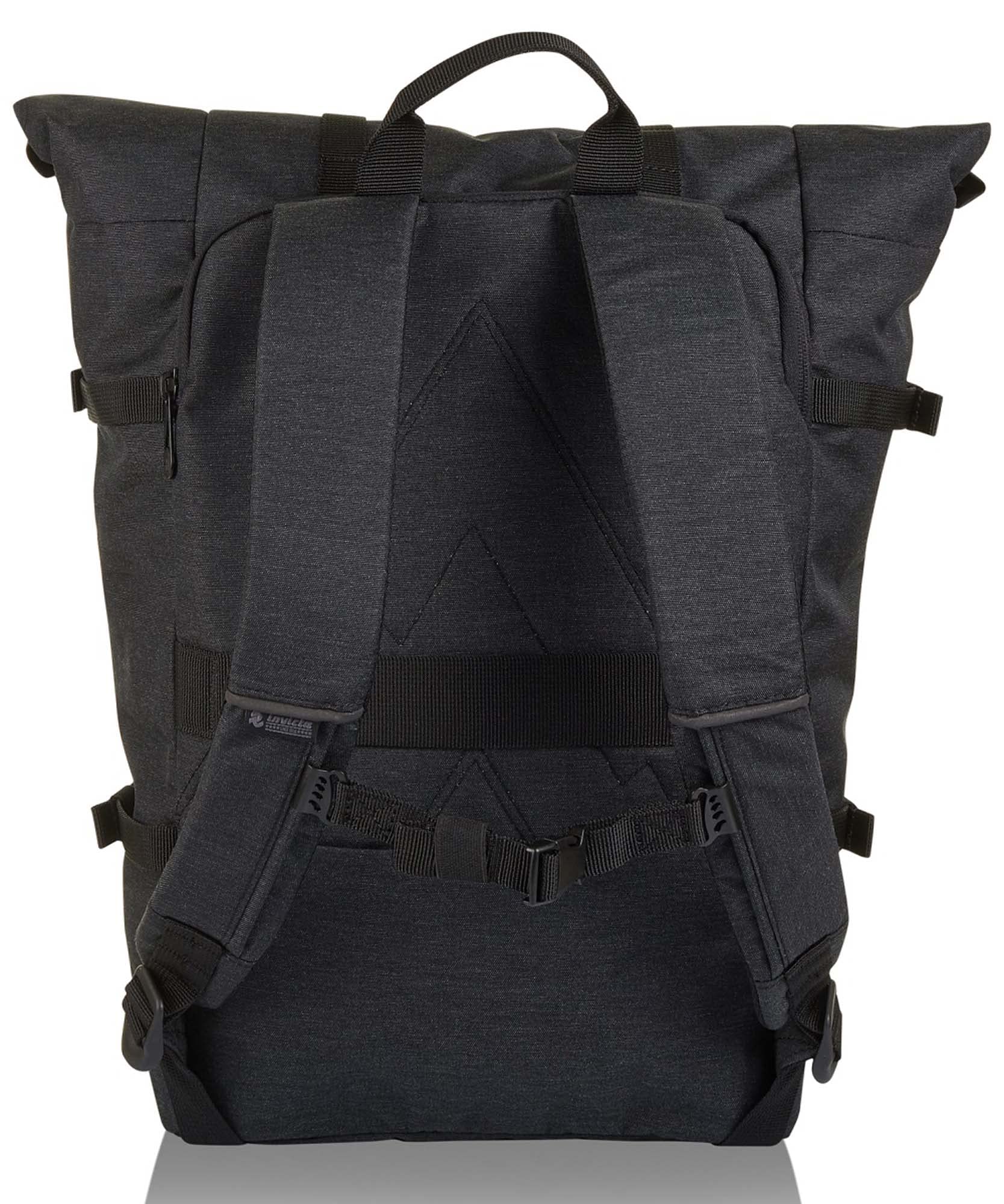 invicta-zaino-urban-2tone-nero-20l-con-scomparto-laptop-15-6-e-nastro-trolley image 5