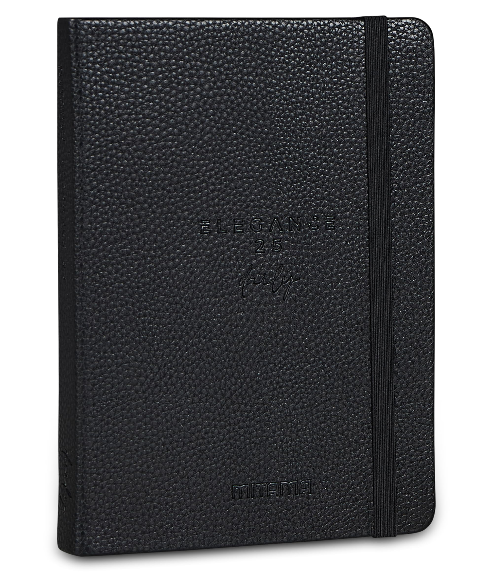 mitama-agenda-giornaliera-2026-elegance-eco-pelle-nero-15x21-cm image 5