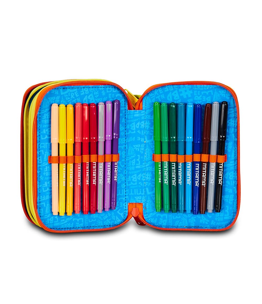 mitama-triplo-urban-game-astuccio-scuola-3-scomparti-47-pz image 5
