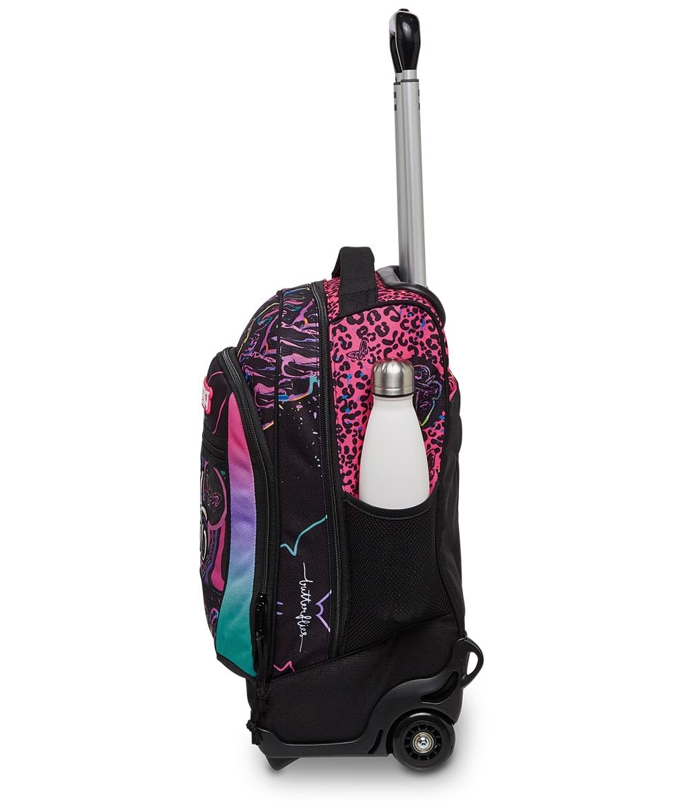 mitama-dr-trolley-junior-fly-high-nero-trolley-scuola-doppio-scomparto image 7