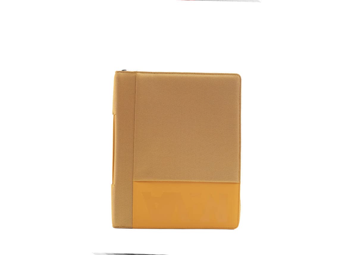 nava-design-cross-portfolio-zip-a4-con-maniglia-giallo-e-grigio-34-x-28-x-6-cm image 1