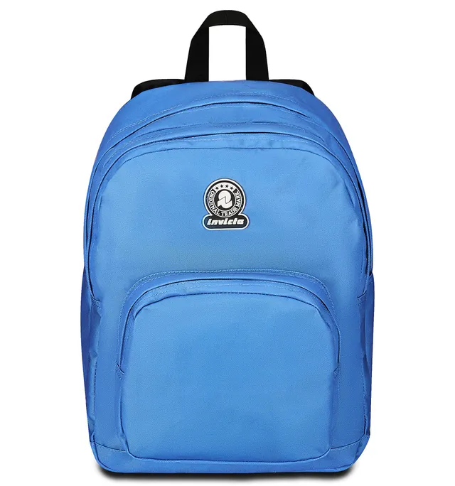 invicta-zaino-benin-m-solid-nero-doppio-scomparto-30l-con-porta-laptop-scuola-vi image 1