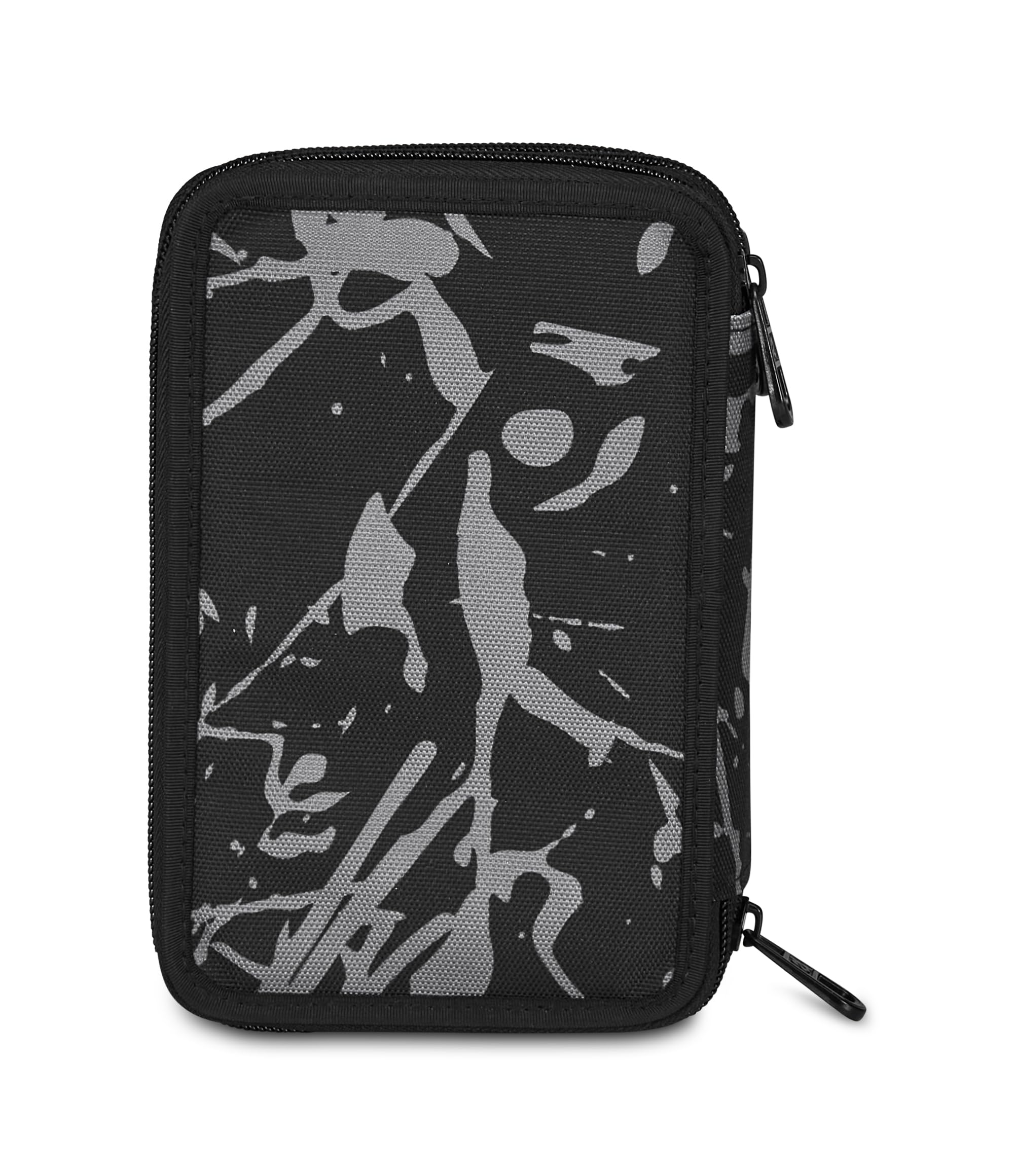 invicta-astuccio-scuola-3-zip-fantasy-nero-completo image 7