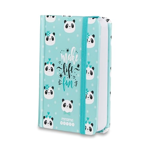 mitama-taccuino-grafica-panda-azzurro-taccuino-notes-copertina-rigida-8-x-11-cm image 7