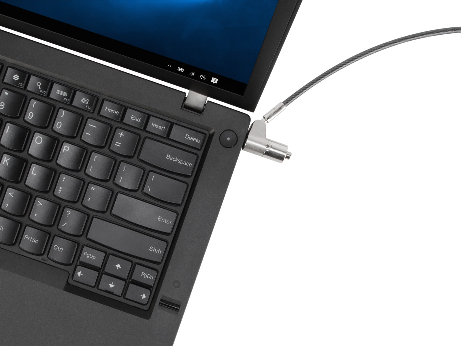 targus-defcon-compact-keyed-cable-lock-lucchetto-con-chiave-per-notebook-silver image 2