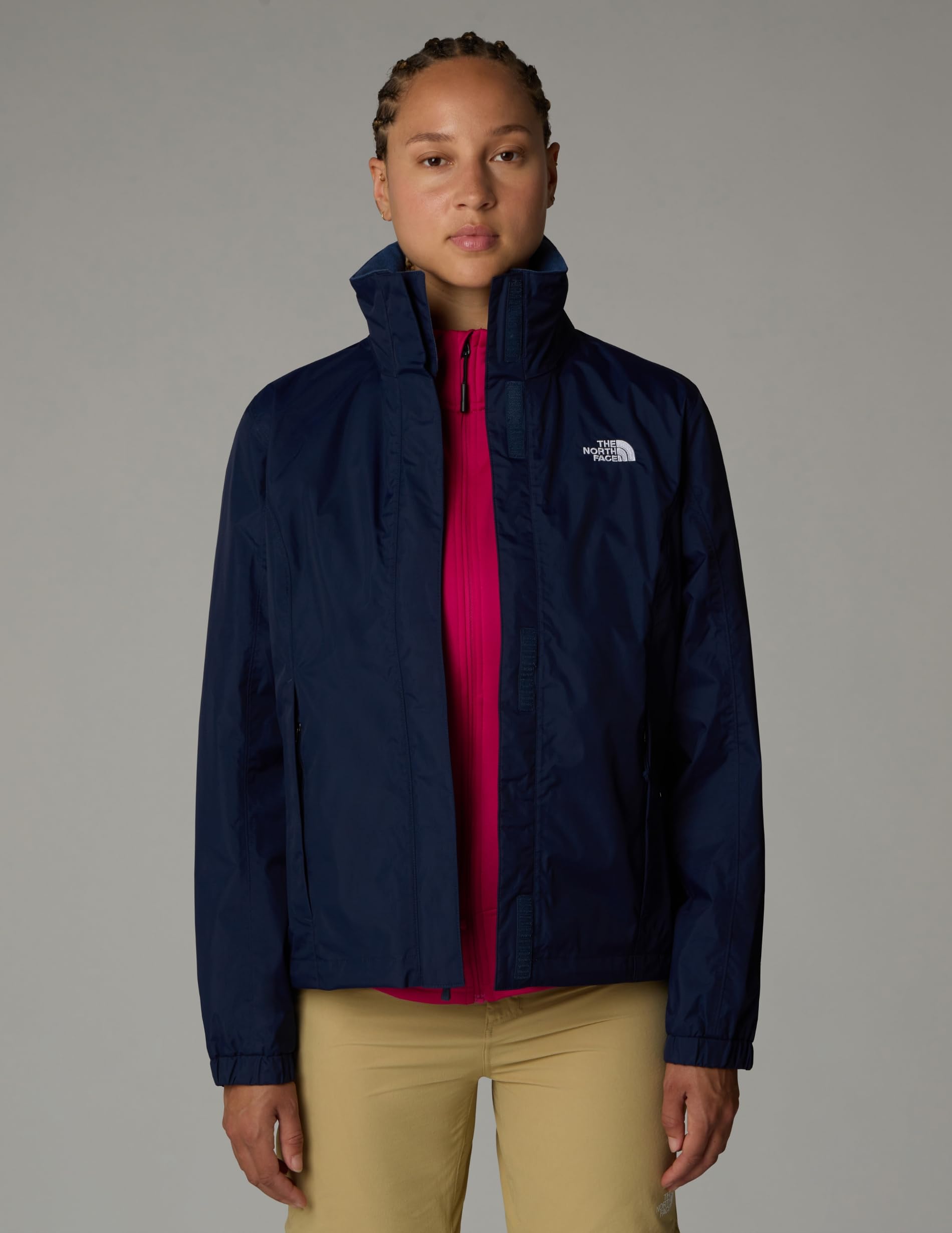 the-north-face-resolve-giacca-trekking-donna-impermeabile-summit-navy-xl image 4