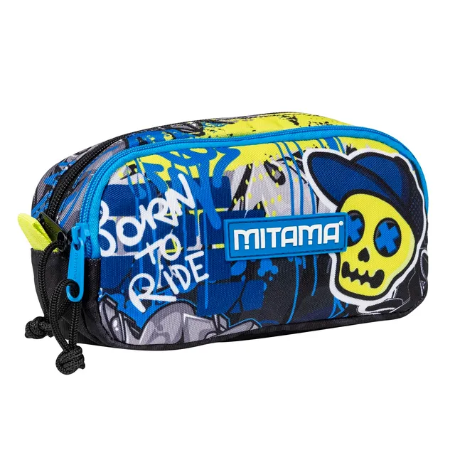 mitama-school-skate-astuccio-2-zip-da-riempire-blu image 1