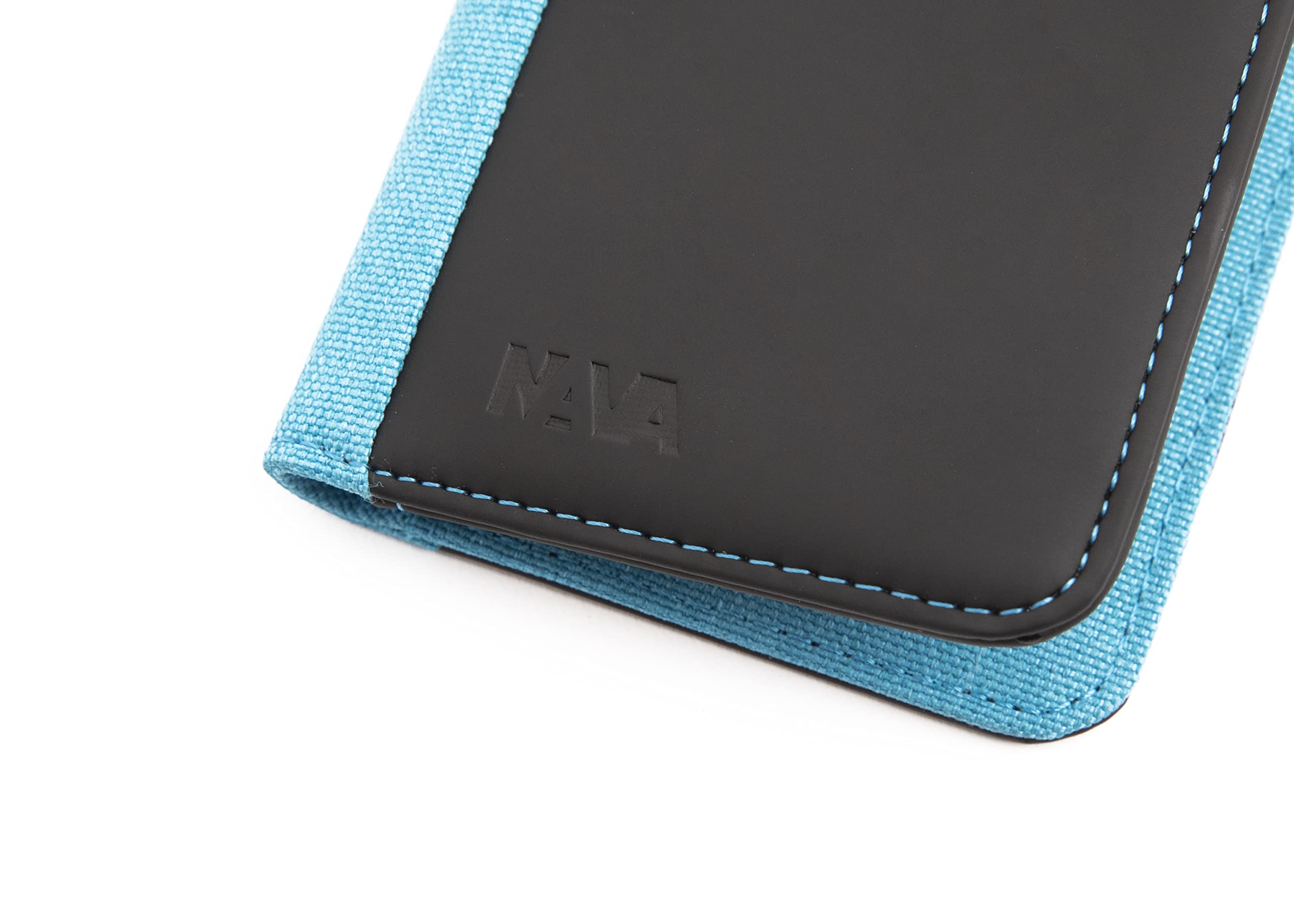 nava-design-twin-porta-carte-12-tasche-banconote-rfid-celeste-11-x-8-cm image 3