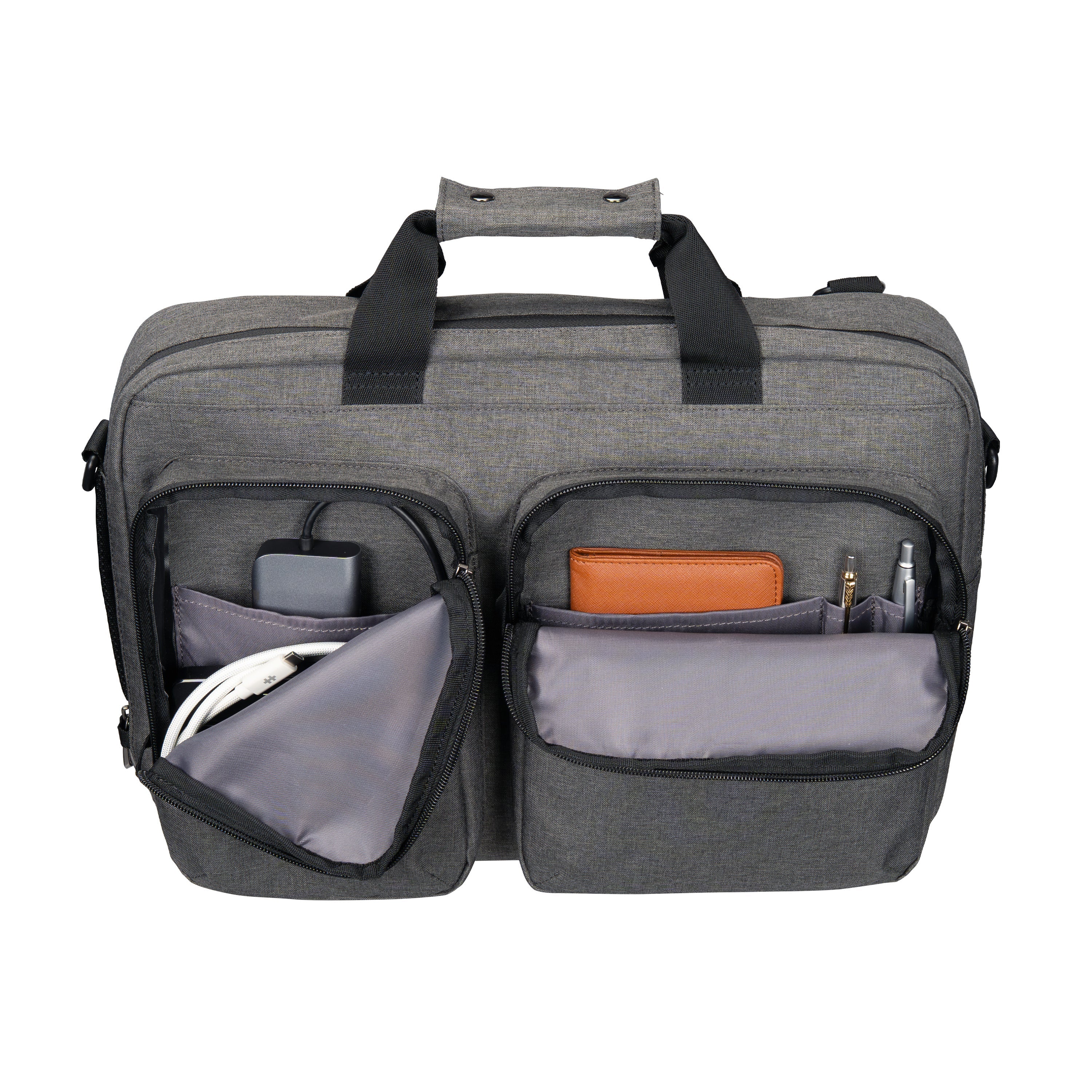 targus-hybrid-zaino-cartella-15-16-convertibile-grigio image 6