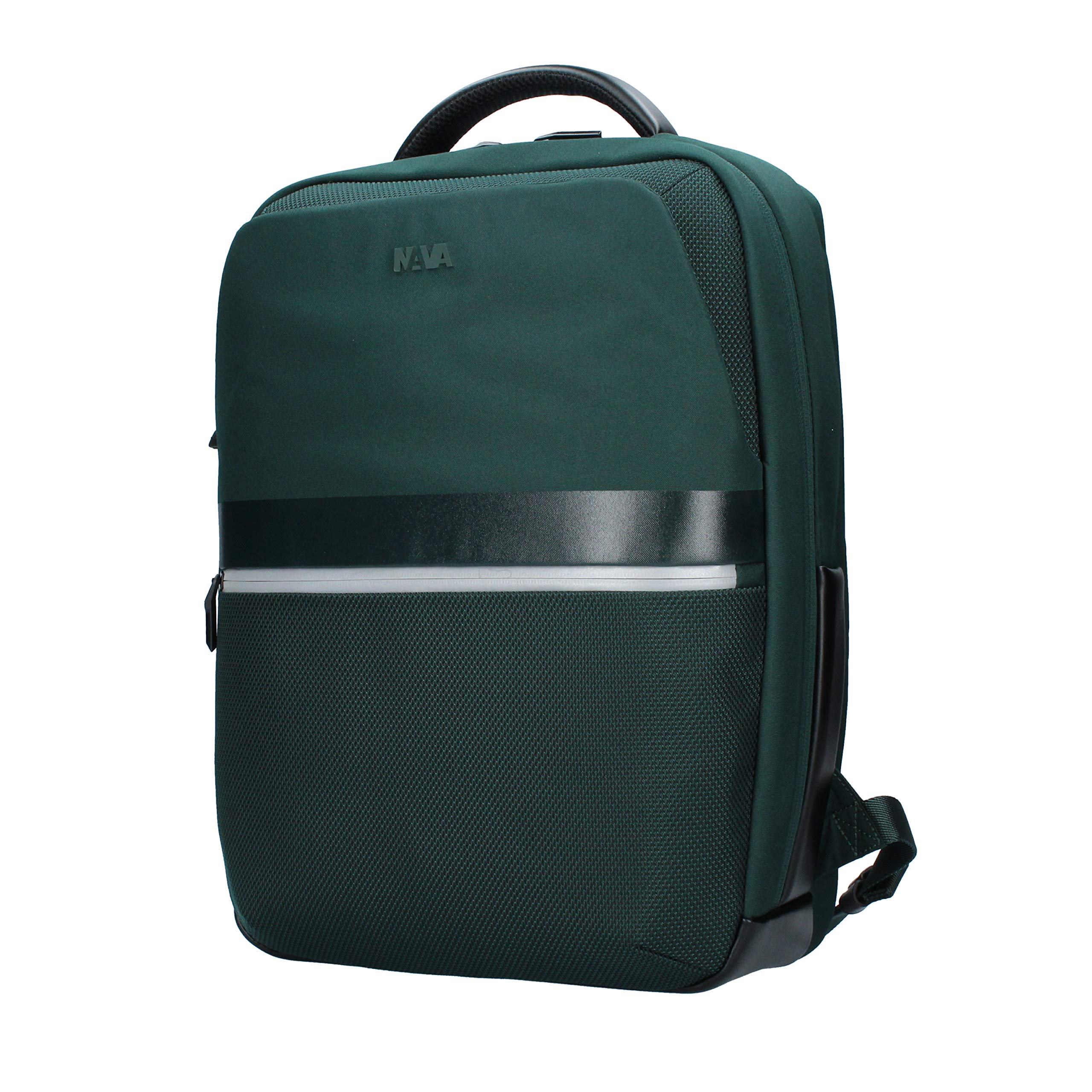 nava-design-aero-zaino-organizzato-tre-scomparti-rfid-verde-scuro-43-x-29-x-11-c image 2