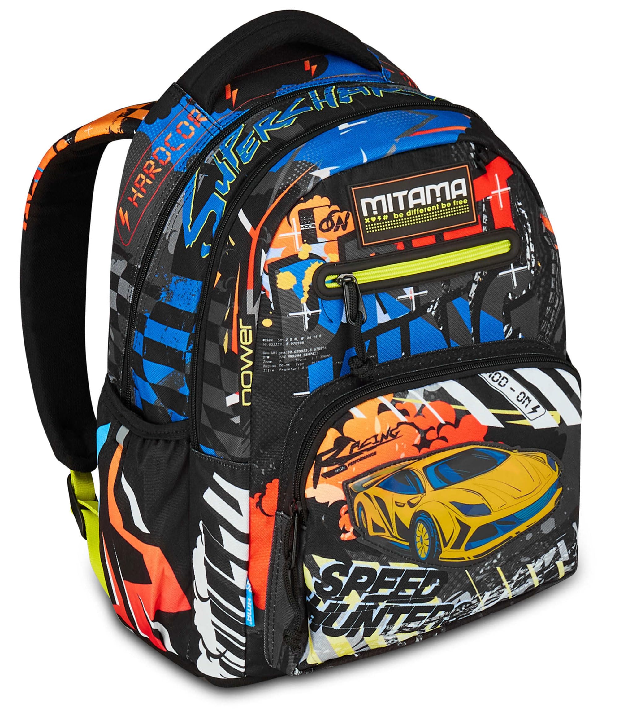 mitama-zaino-new-plus-mitadrift-blu-30-l-scuola-elementare-ergonomico image 1