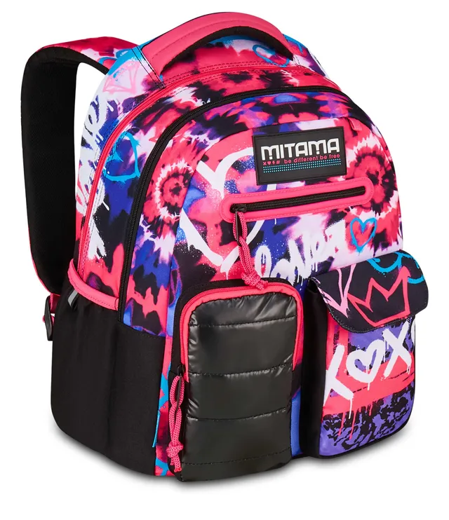 mitama-new-plus-tye-love-zaino-scuola-elementare-30-l-fucsia image 1