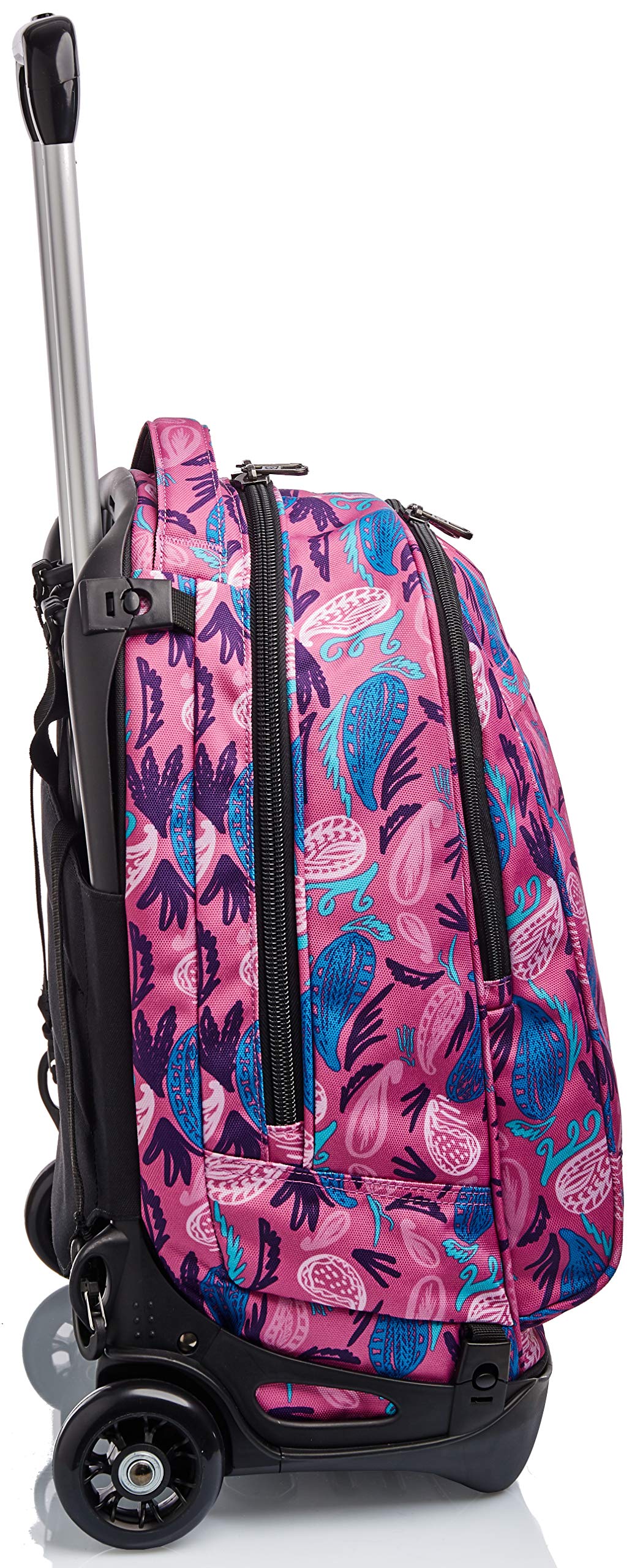 invicta-trolley-scuola-tech-3-in-1-rosa-paisley-34l image 3