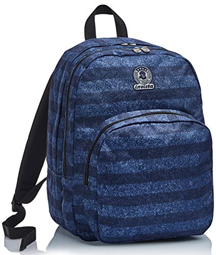 invicta-zaino-benin-m-doppio-scomparto-blu-con-tasca-porta-pc image 7