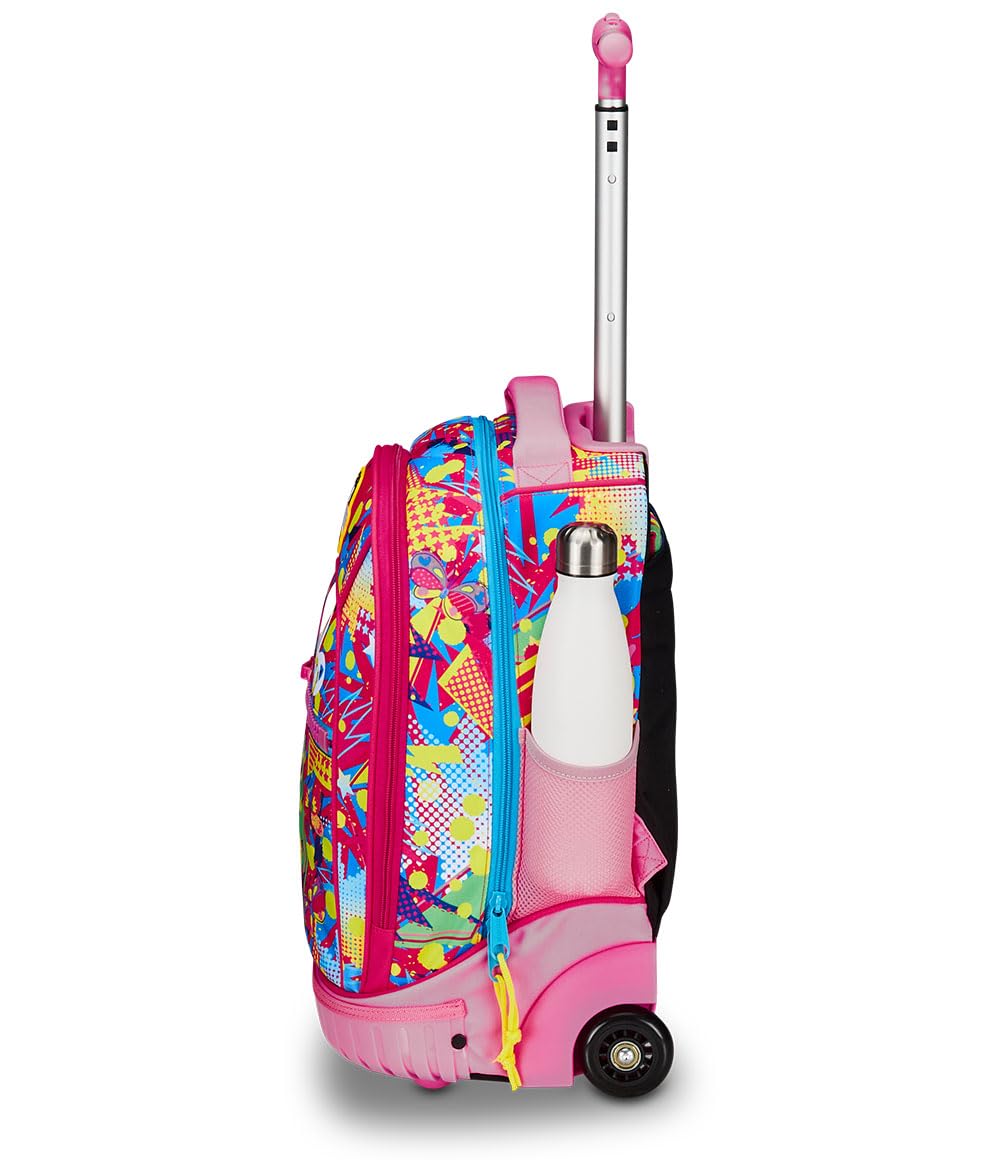 mitama-run-butterfly-trolley-scuola-rosa-doppio-scomparto image 7