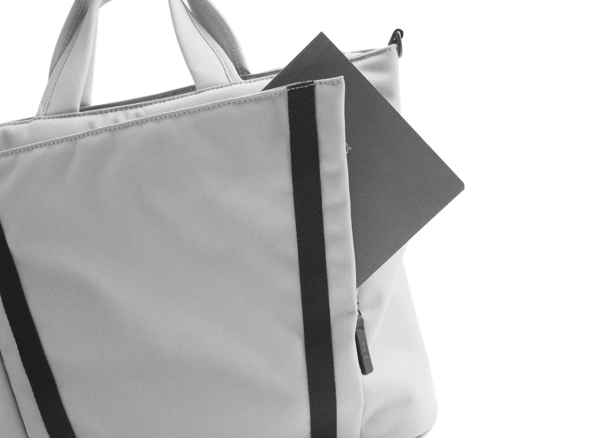mh-way-bell-shopper-porta-pc-grigia-33-x-36-x-13-cm image 4
