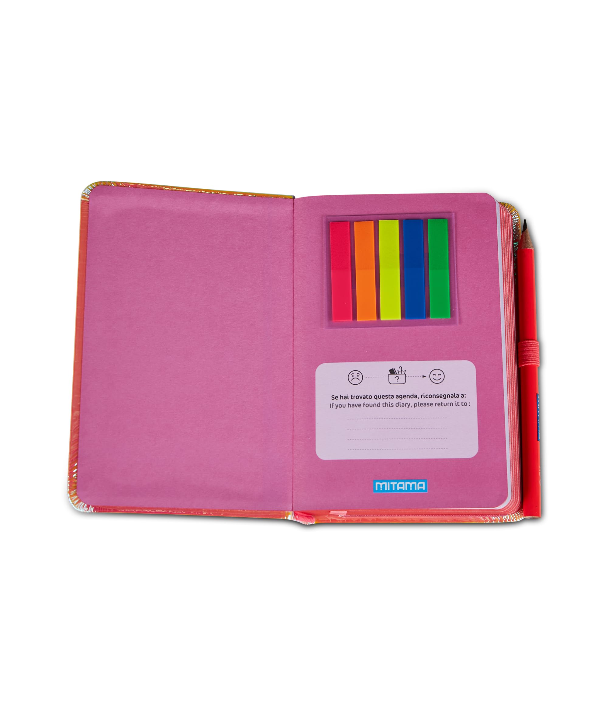 mitama-pocket-sunset-lilla-agenda-settimanale-2026-9x14-cm-18-mesi image 2