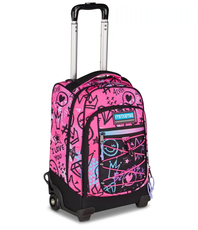 mitama-m-power-rocknlove-zaino-trolley-doppio-uso-34-litri-rosa image 1