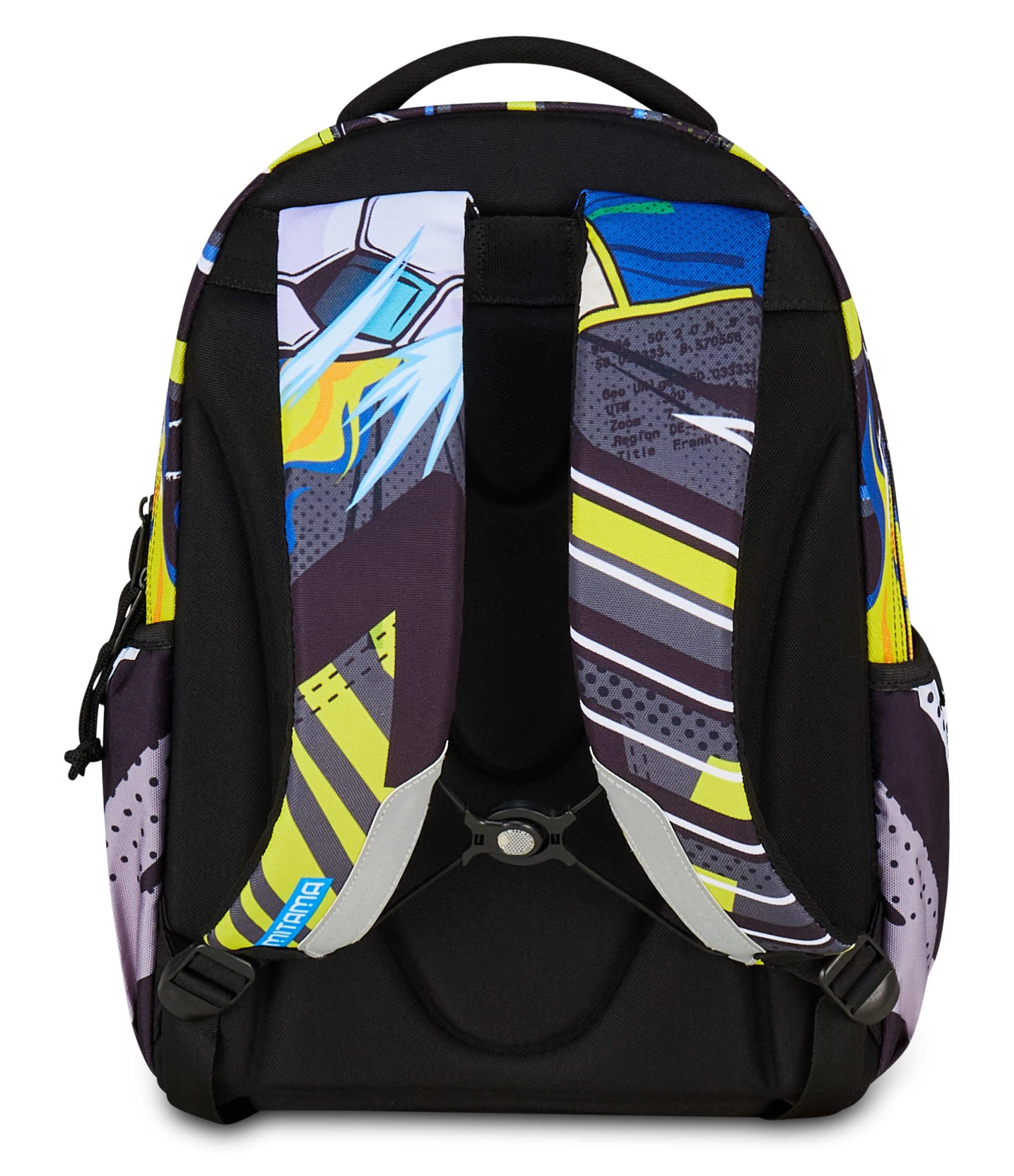 mitama-new-plus-mangaball-nero-zaino-scuola-elementare-30-l-ergonomico image 4