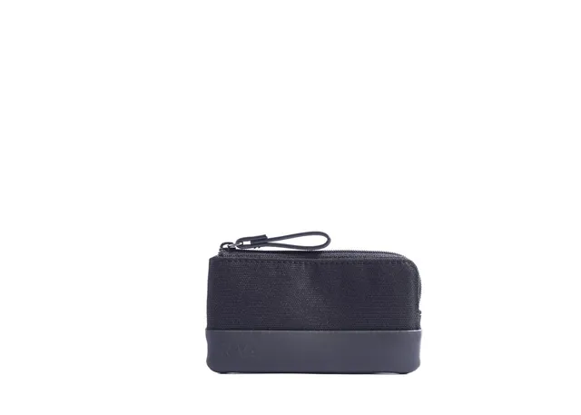 nava-design-twin-colors-astuccio-portachiavi-con-anello-e-zip-nero-blu-7-x-12-x- image 1
