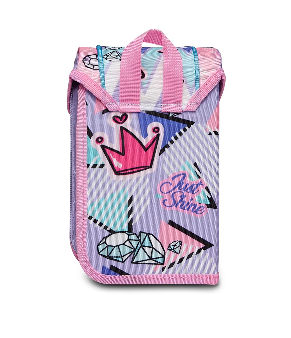 mitama-upside-just-shine-astuccio-scuola-1-zip-viola-43-pezzi image 8
