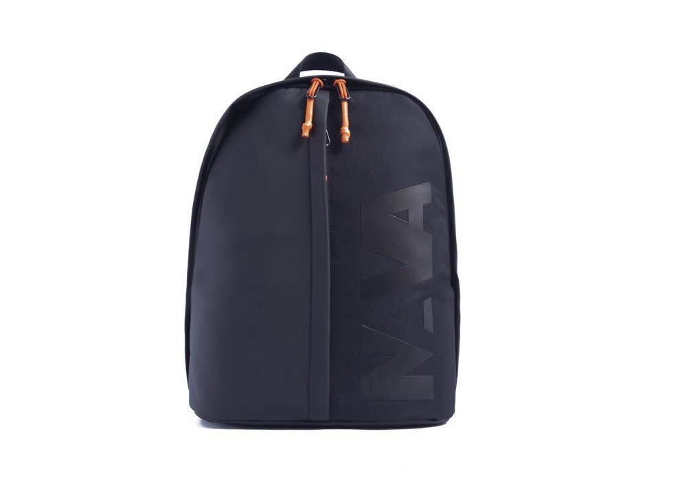 nava-design-beat-zaino-small-organizzato-porta-pc-nero-arancione-38x29x12-cm image 1