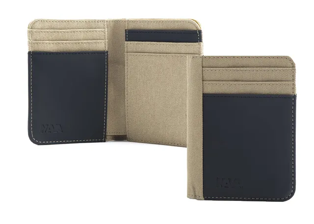 nava-design-twin-porta-carte-12-tasche-con-portabanconote-rfid-11-x-8-cm-sabbia image 1