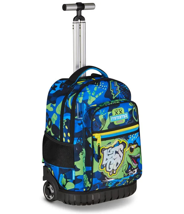 mitama-run-maxi-cooldino-zaino-trolley-doppio-uso-blu-33-l image 1